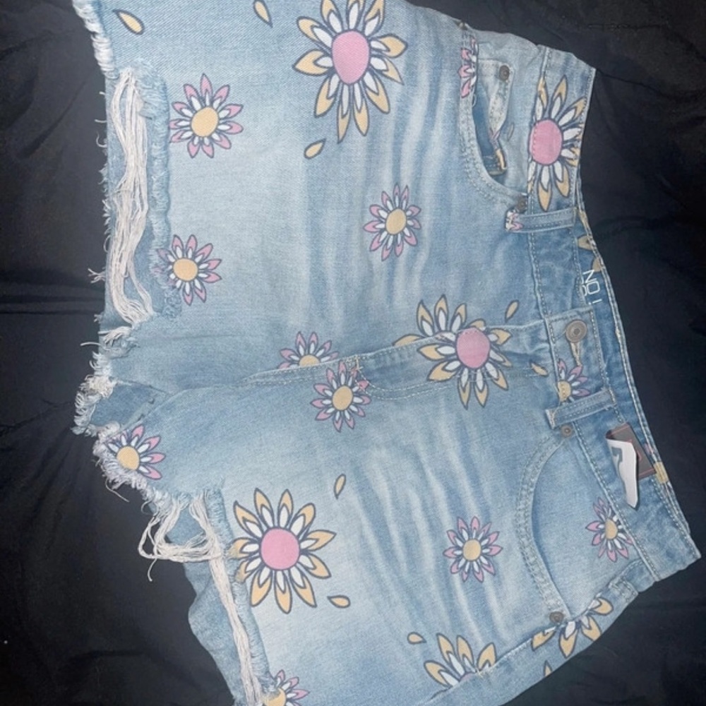 Summer floral shorts